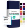 Jacobson Jersey Fitted Sheet (Dark Blue) view 1
