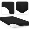 Jacobson Jersey Fitted Sheet (Black) view 2