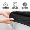 Jacobson Jersey Fitted Sheet (180x200-200x200 cm, Black) view 3