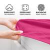 Jacobson Jersey Fitted Sheet Cotton (180x200-200x200 cm, Pink) view 3