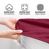 Jacobson Jersey Fitted Sheet (140x200-160x200 cm, Bordeaux) view 3