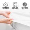 Jacobson Jersey Fitted Sheet (140x200-160x200 cm, White) view 3