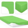 Jacobson Jersey Fitted Sheet (140x200-160x200 cm, Apple Green) view 2