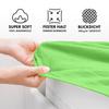 Jacobson Jersey Fitted Sheet (90x200-100x200 cm, Apple Green) view 3