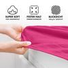 Jacobson Jersey Fitted Sheet Cotton (90x200-100x200 cm, Pink) view 3