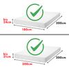 Jacobson Jersey Fitted Sheet (Light Blue, 180x200-200x200 cm) view 4