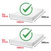 Jacobson Jersey Fitted Sheet (Light Blue) view 4