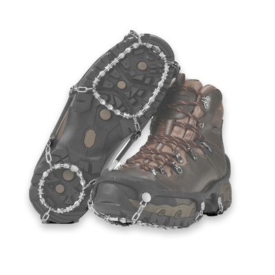 YakTrax Diamond Grip Ice Traction Cleats, Black, Large (Shoe Size: W 10.5+/M 9.5-12.5)
