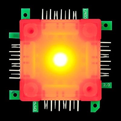 ALLNET Brick'R'Knowledge LED Color Brick, Red, ALL-BRICK-0419