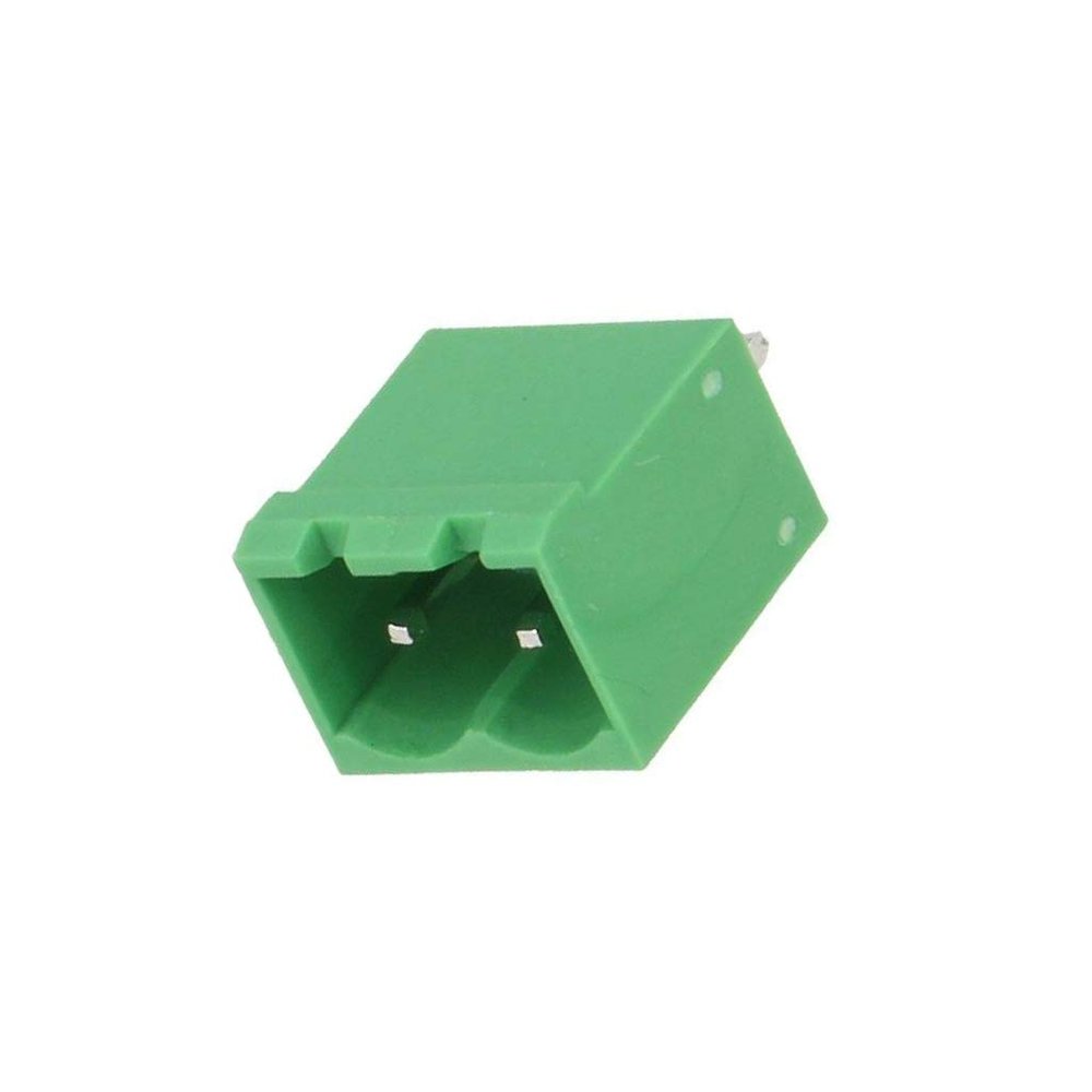 25-Pack EBPA-02-C-C Disconnectable Terminal Block, 2 Positions, 5 mm Pitch, Straight, Female/Male, ADAM TECH