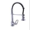 DP Grifera GC-00101 Professional Kitchen Faucet for Sink, Brass, Silver-Colored view 1