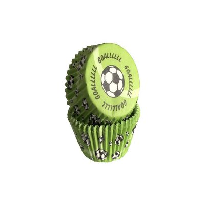 Goal Soccer Muffin Cups, 50 Count