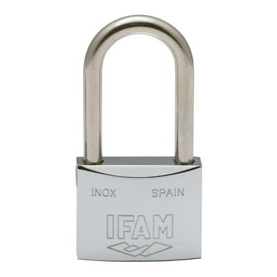IFAM Inox Series 30 mm Heavy-Duty Long-Shackle Padlock