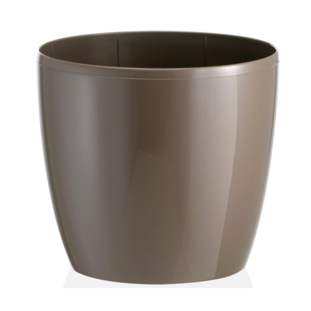 HERSTERA 09742422 Madeira Lux Planter, Taupe, 22 x 22 x 20 cm
