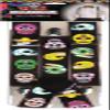 Forum Novelties X76940 Bristol Novelty 76940 Day of the Dead Suspenders, Multicolor, One Size view 1