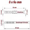 Nail-Drive Anchors 8 x 60 mm, 100-Pack, with Impact Stop view 2