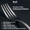 Mepra Vintage 75-Piece Flatware Set - Pewter Tableware, Dishwasher-Safe view 3