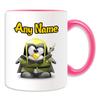 Personalized Legolas Mug (Penguin Movie Character Design, Color Options) view 1