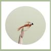 Pheasant Tail Nymph Trout Flies, 6-Pack, Flash Head, Green Selection view 1