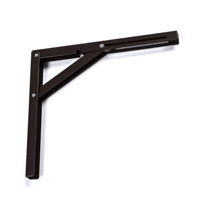 SOTECH Profi No. 1 Folding Shelf Bracket L300, 300 x 260 mm, Brown