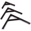 SOTECH Profi No. 1 Folding Shelf Bracket L300, 300 x 260 mm, Brown view 2