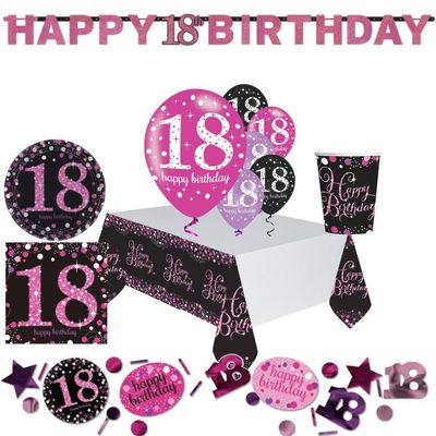 NEW Sparkling Pink Metallic Confetti, 18, 34 g