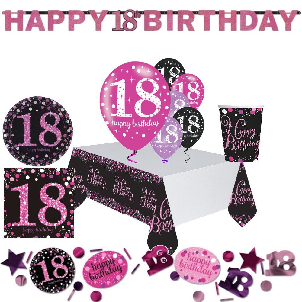 NEW Sparkling Pink Metallic Confetti, 18, 34 g