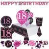 NEW Sparkling Pink Metallic Confetti, 18, 34 g view 1