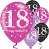 NEW Sparkling Pink Metallic Confetti, 18, 34 g view 2