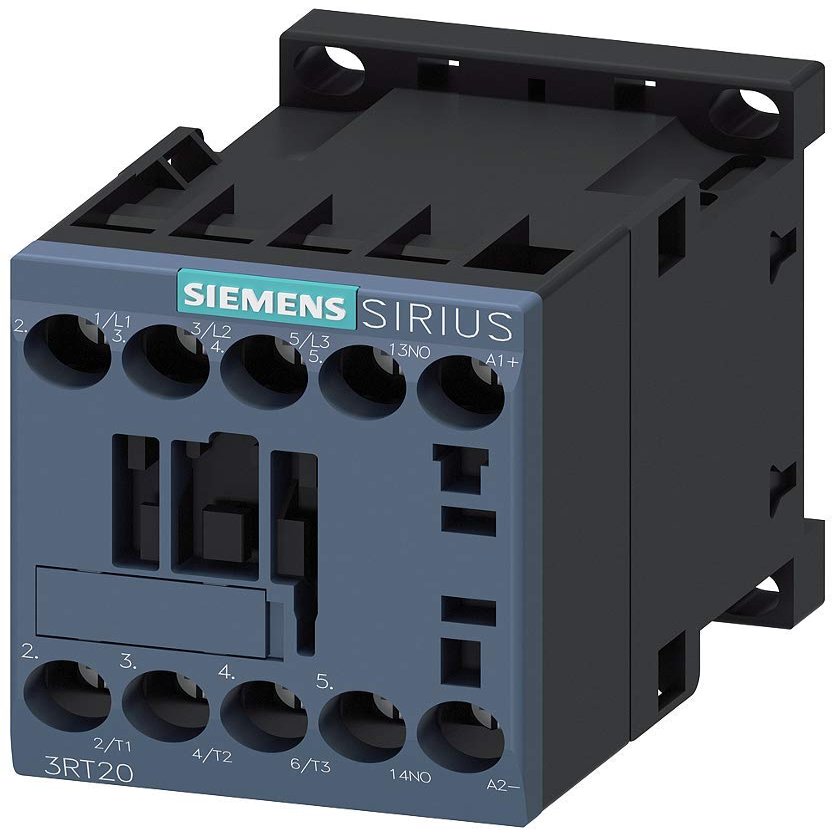 Siemens SIRIUS Contactor, 4 kW, 1 NO, 24 V DC, 3-Pole, Size S00, Screw Connection