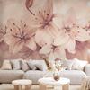 murando Lily Flowers Non-Woven Photo Wallpaper, 400 x 280 cm, Bedroom, Full HD view 2