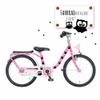 ilka parey wandtattoo-welt Bicycle Stickers Ducklings with Dots M1889 - Selected Color: Black view 2