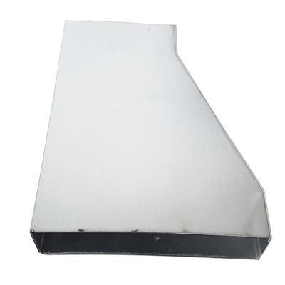Intelmann Asymmetrical Flat Duct Reducer, 300 mm to 100 mm