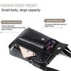 DFVmobile Leather Waist/Shoulder Bag for E-Readers and Tablets, for GIONEE X1S - Black view 3