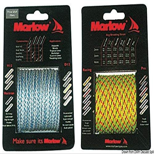 MARLOW Excel D12 Mini Spool, 2.5 mm x 30 m