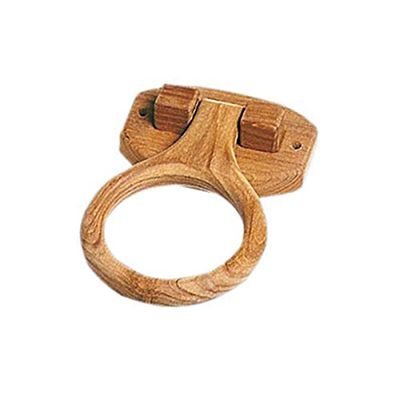 ARC Teak Towel Holder, 152 x 228 x 50 mm