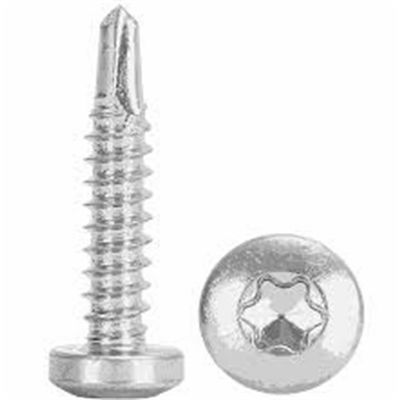 1,000 Self-Drilling Screws 3.9 x 19 mm, Zinc-Plated, Pan Head, DIN 7504 N-T