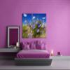 Cornflowers in Spring Canvas Print, 60 x 40 cm view 3