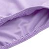 TiaoBug Girls' Short-Sleeve Ballet Leotard, Purple, Size 104 view 3
