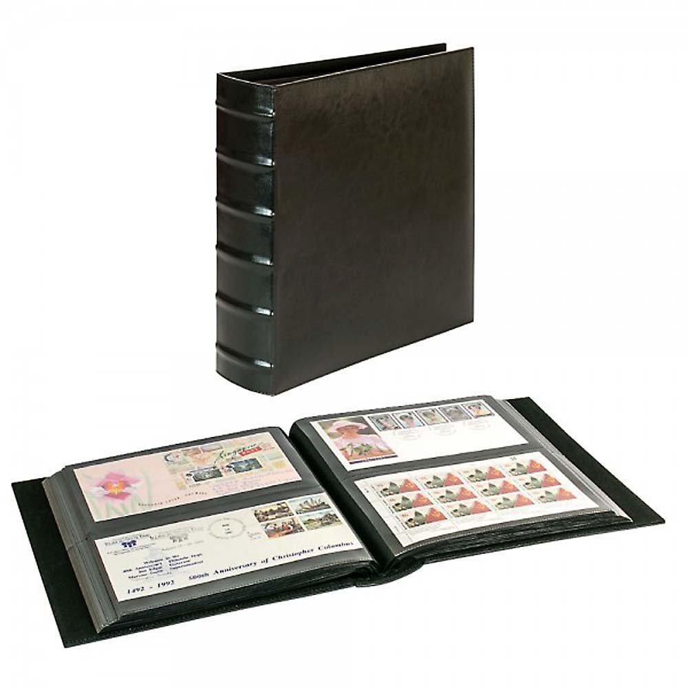 FIRMO XL Universal Album for 224 Extra-Long Covers, Black