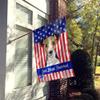 Caroline's Treasures bb2191chf God Bless American Flag with Jack Russell Terrier, Large, Multicolor view 2