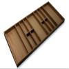 Walnut cutlery insert for 120 cm drawers, 1124 x 472 mm, for BLUM Legra 16 mm drawers view 1