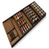 Walnut cutlery insert for 120 cm drawers, 1124 x 472 mm, for BLUM Legra 16 mm drawers view 4