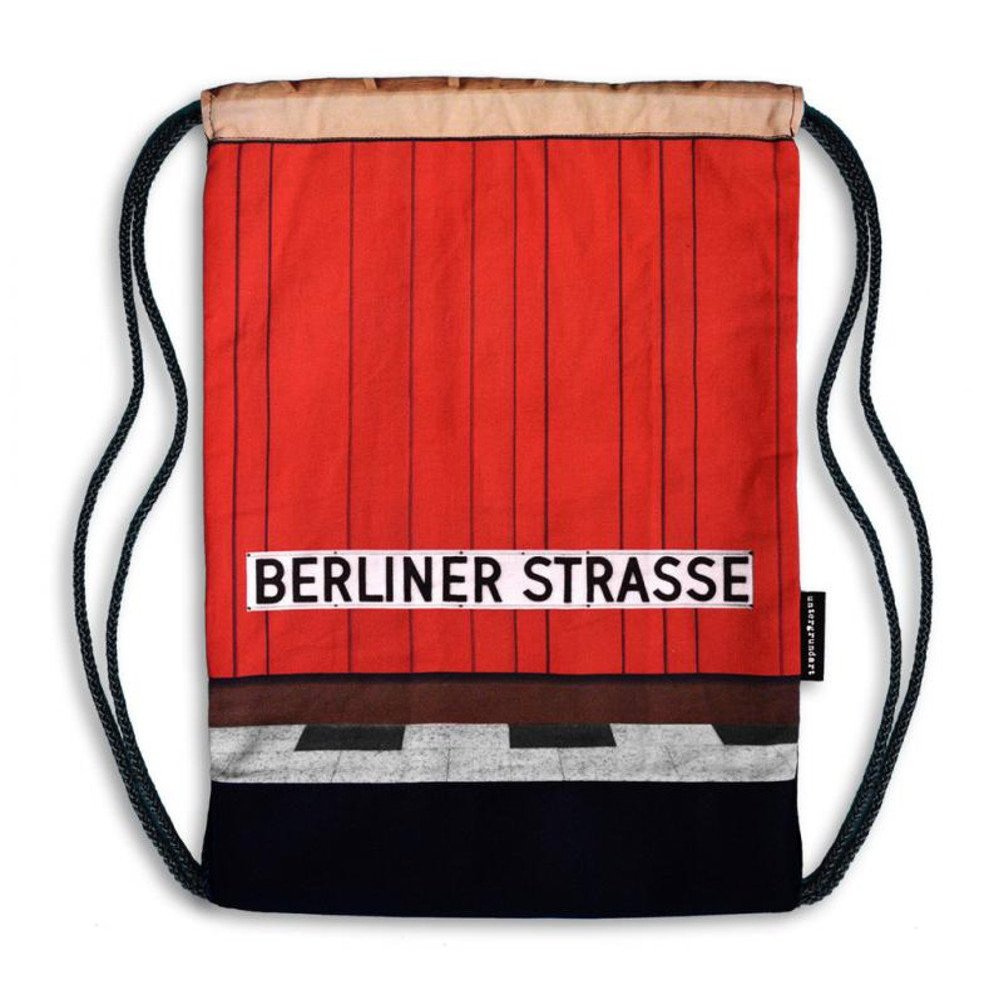 Gym Bag Bahnhofstyle Berlin Berliner Strasse, Multicolor, New/Original Packaging