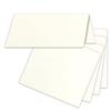 FarbenFroh by GUSTAV NEUSER, 50 Natural White Tent Cards, 4.5 x 10 cm view 1