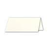 FarbenFroh by GUSTAV NEUSER, 50 Natural White Tent Cards, 4.5 x 10 cm view 2