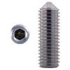 M8 x 30 DIN 914 Stainless Steel A2 Pointed Set Screws (2 pcs) – V2A view 1