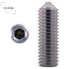 M8 x 30 DIN 914 Stainless Steel A2 Pointed Set Screws (2 pcs) – V2A view 3