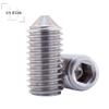 M8 x 30 DIN 914 Stainless Steel A2 Pointed Set Screws (2 pcs) – V2A view 4