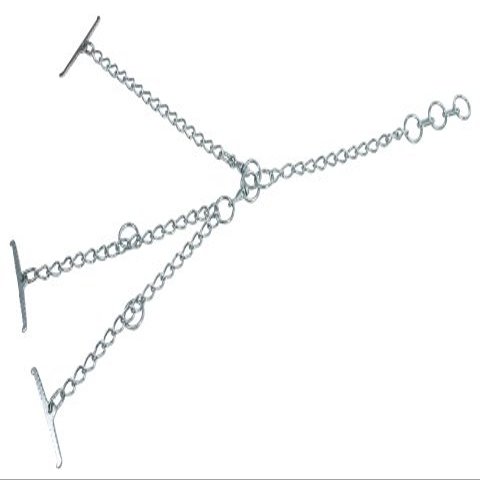 Kerbl Tyrolean Livestock Chain, Double Galvanized, 6 mm